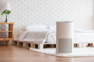 improving indoor air quality in bedroom